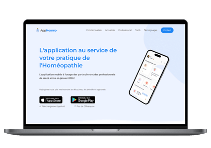 mvp application mobile santé