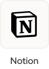 Logo de l'outil "Notion", un outil no-code utilisé par les experts theTribe.