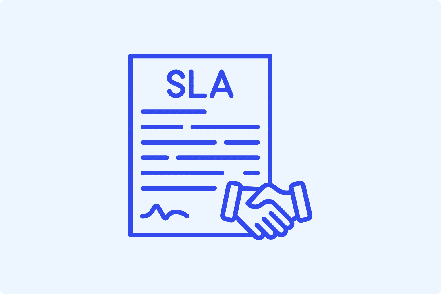 sla service level agreement
