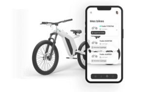 application mobile connectée vélo électrique